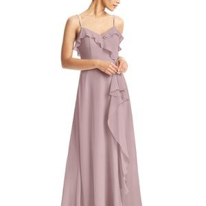 Vintage Mauve Azazie Kendra dress